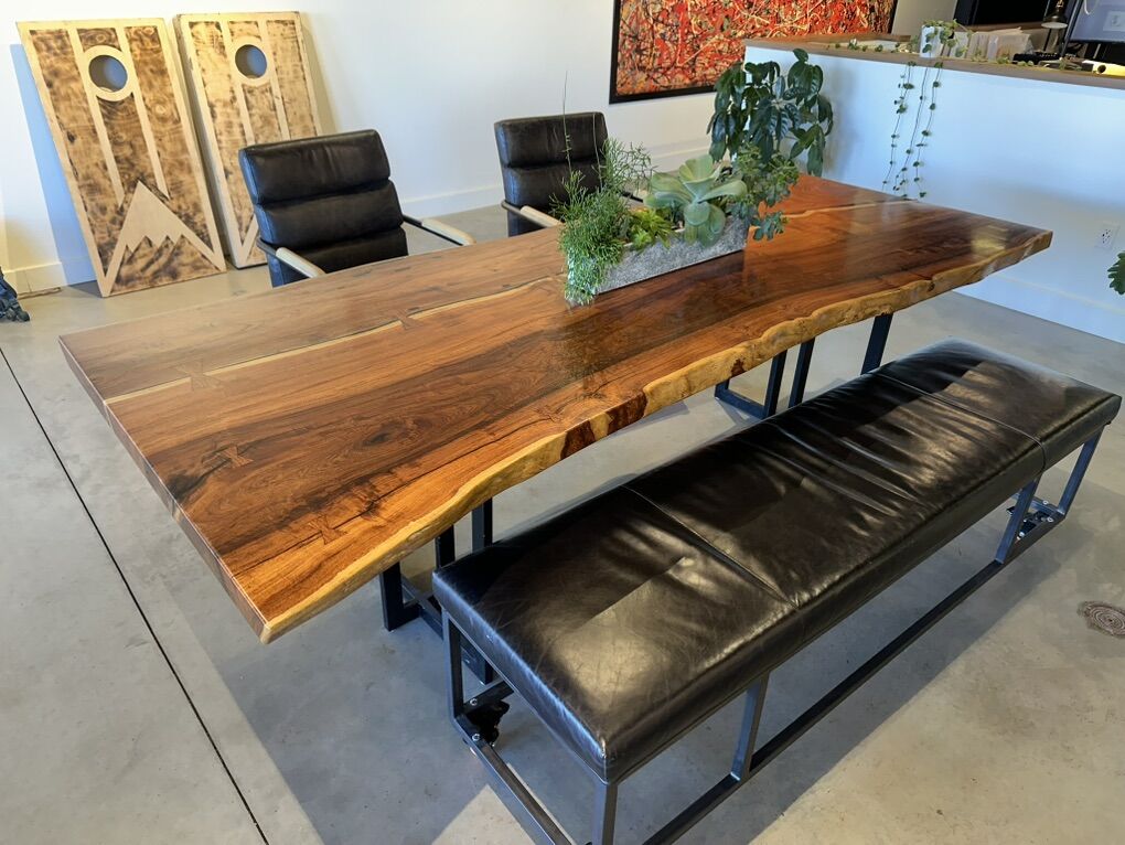 Live Edge Acacia Conference Table