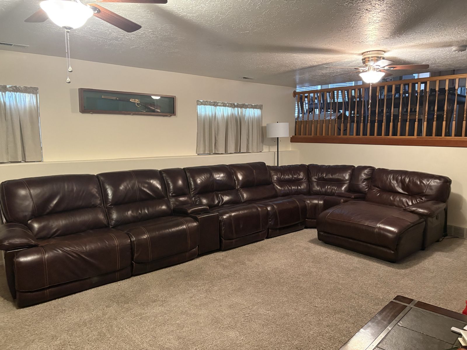8 piece sectional.