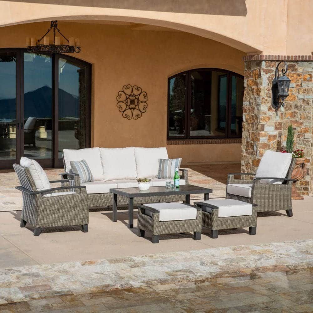 NEW! Las Palmas 6-Piece Seating Set, 801-624-6790, retails for $3299 our price $1295!
