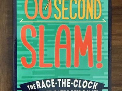60 Second Slam Race the Clock Alphabet Category Game, NEW not sealed