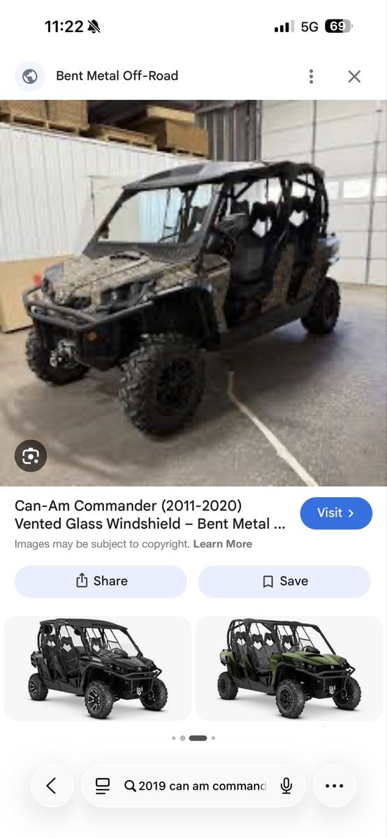 2017 canam commander