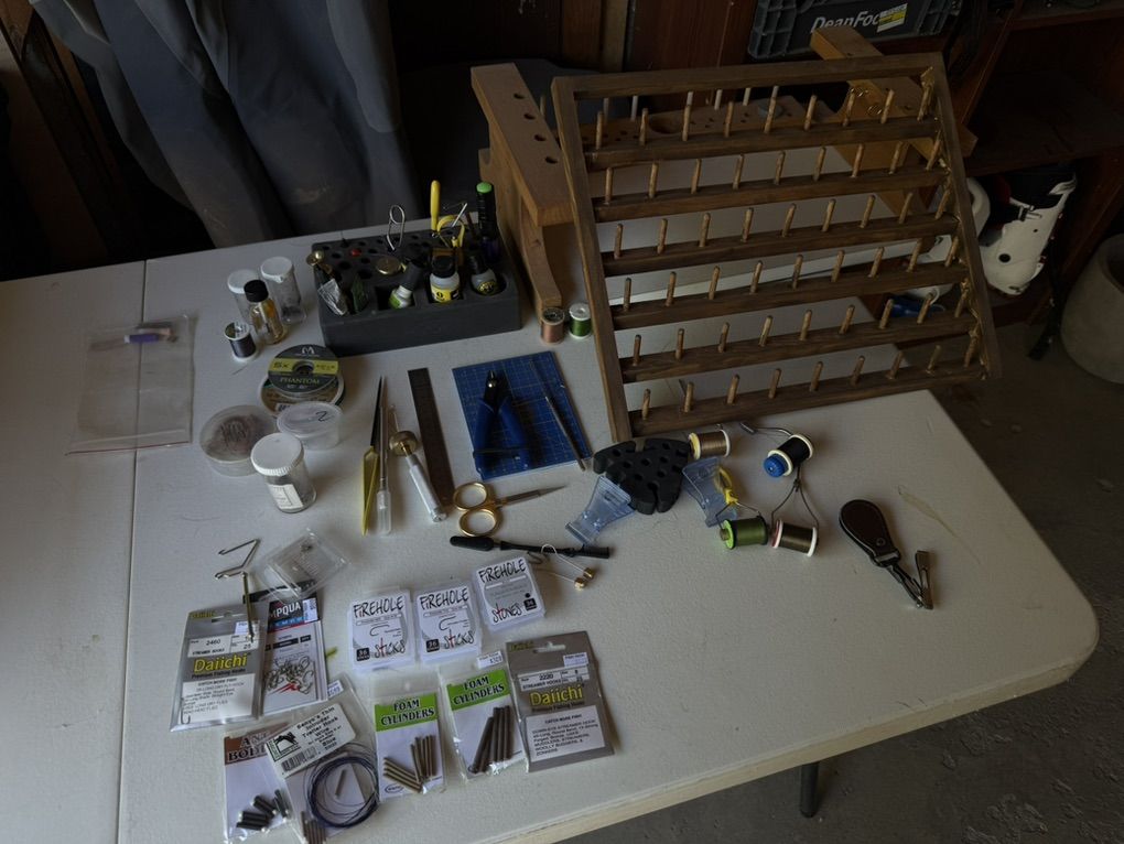 Fly Tying Setup
