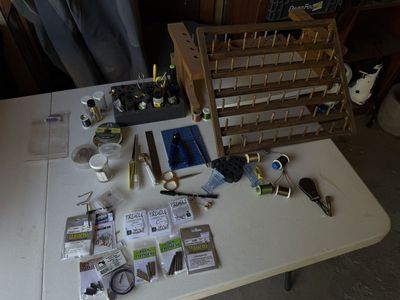 Fly Tying Setup