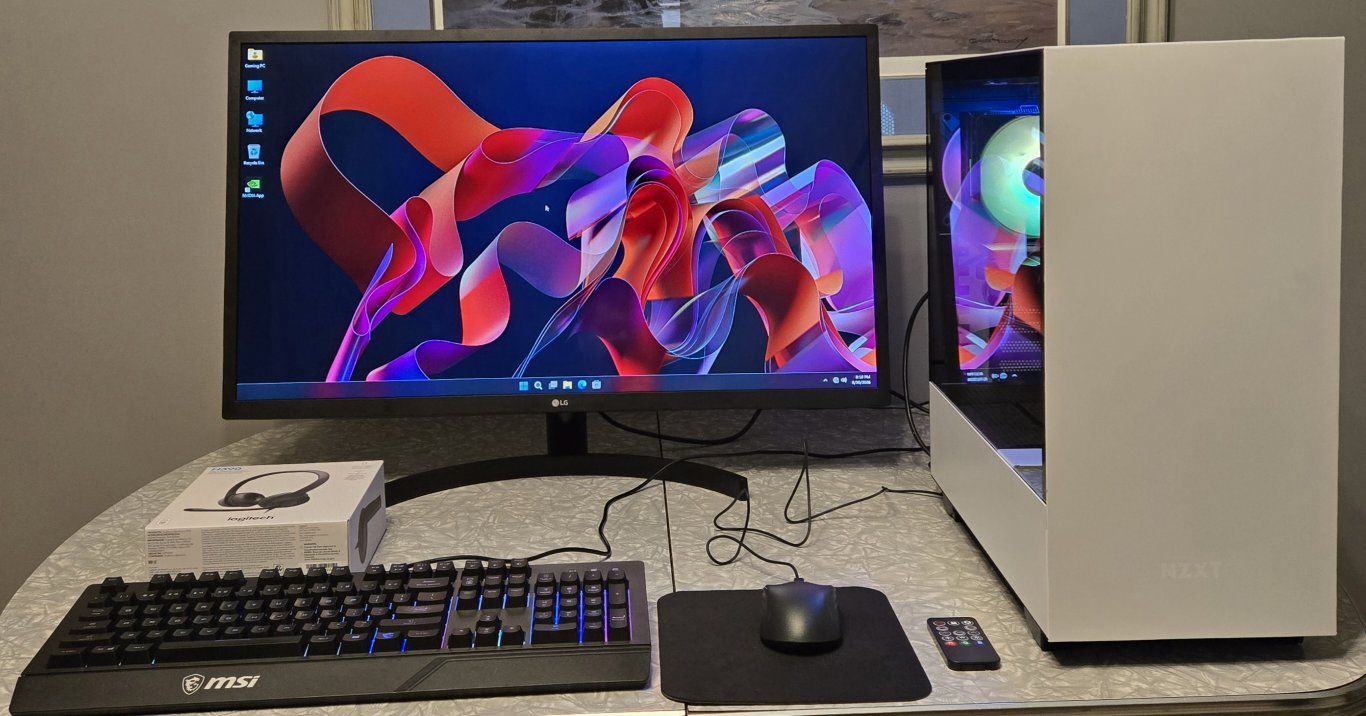 Complete Gaming PC Setup - Intel i5 / GTX 1660 Super / 2TB Storage / 32" IPS Monitor / New Peripherals