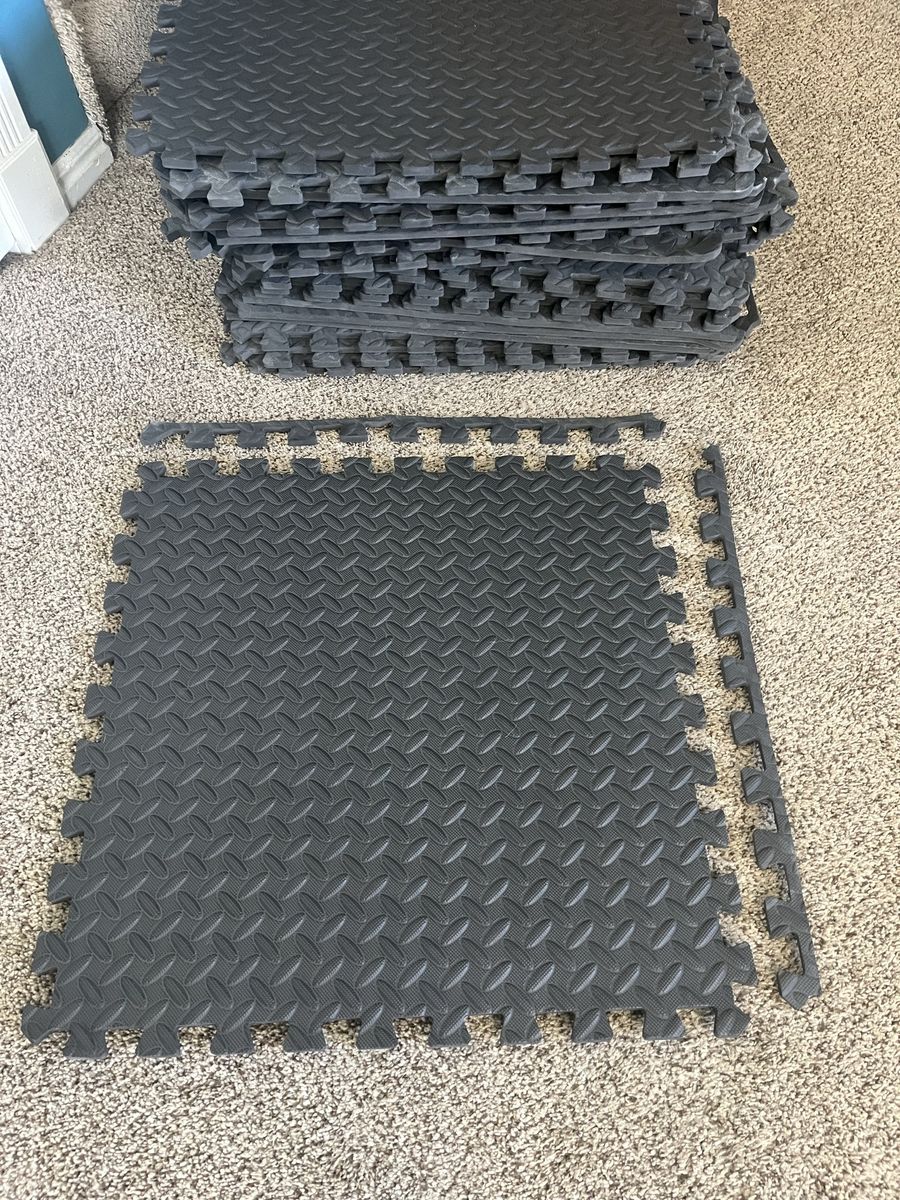 Gym Floor Interlocking Foam Tiles