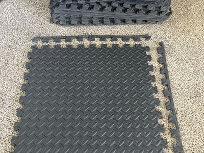 Gym Floor Interlocking Foam Tiles