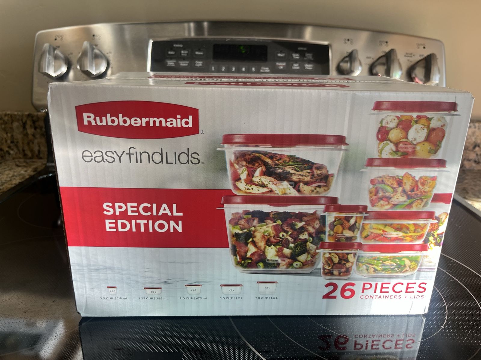 26 Piece Rubbermaid