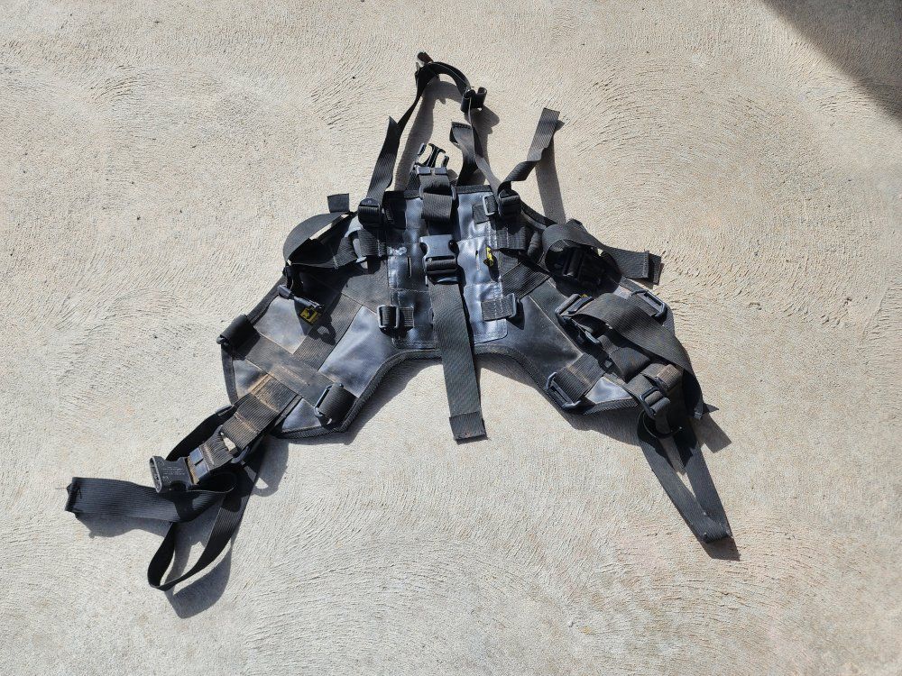 Wolfman rear motorcycle bike fender bag system