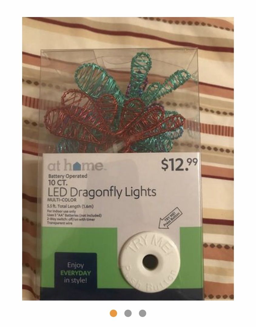 New Dragonfly String Light Set