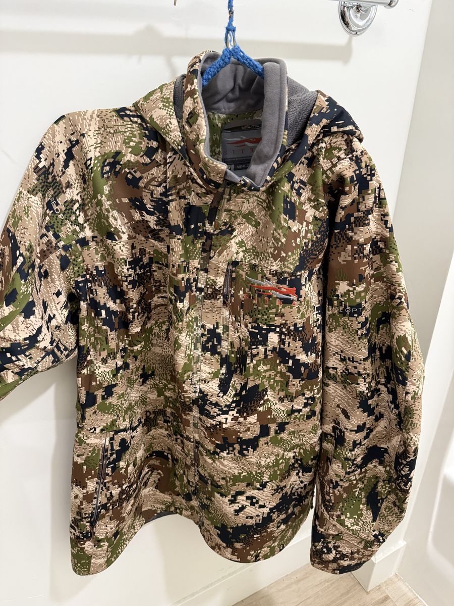 New Sitka jetstream jacket 