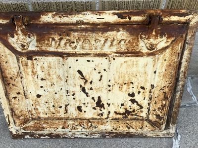 Vintage Coal Door