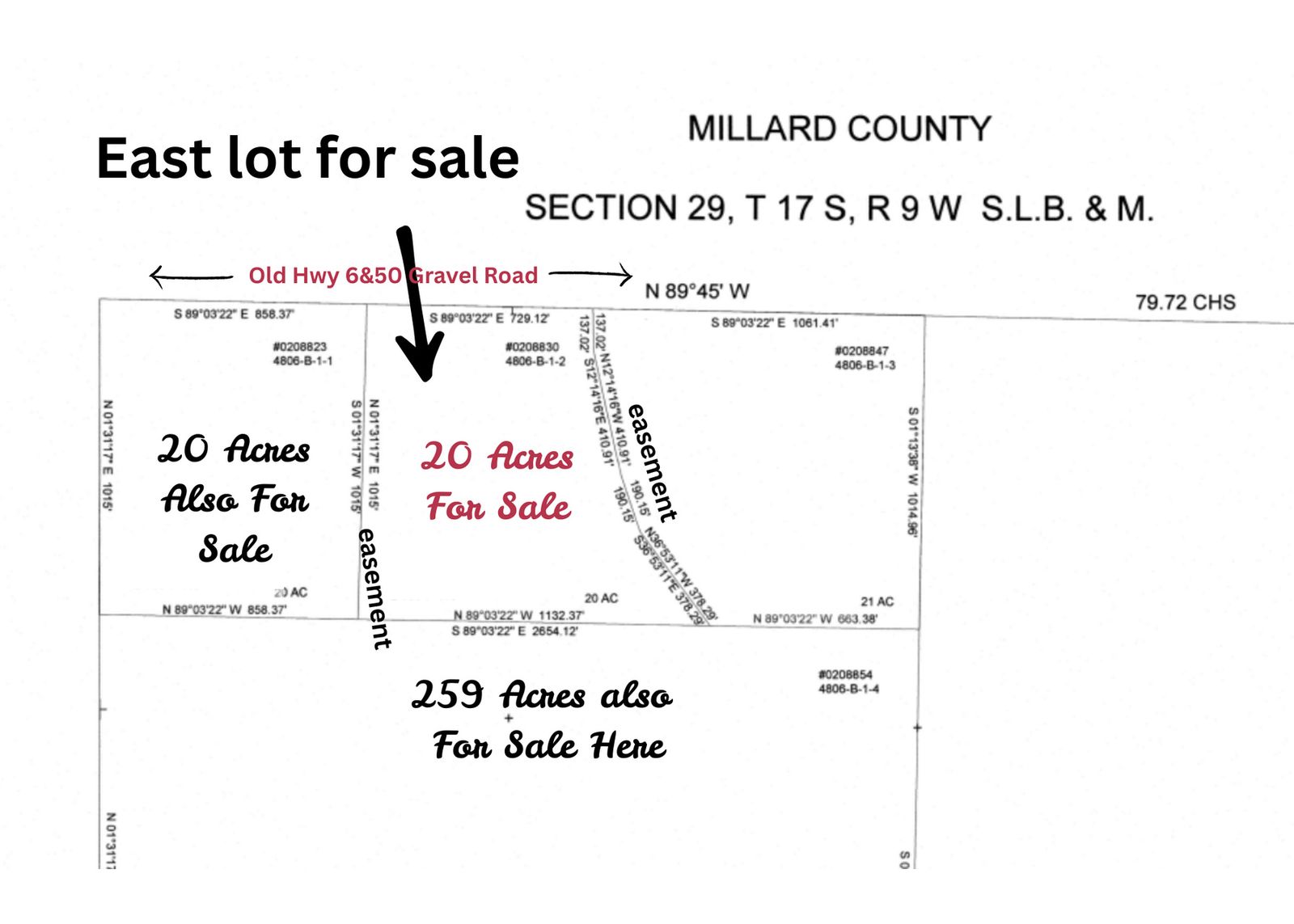 20 acres 16800 W 2500 S Delta, UT 84624