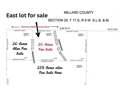 20 acres 16800 W 2500 S Delta, UT 84624