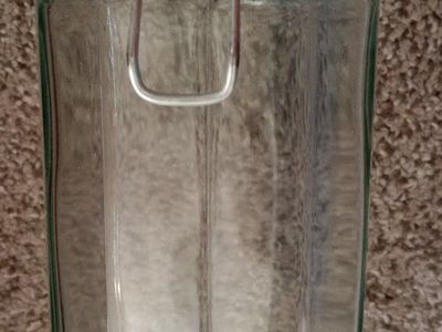 Glass Storage Jar With Clip Lid $6