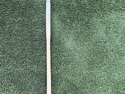 Set of green 11 bamboo stakes and weed digger.
