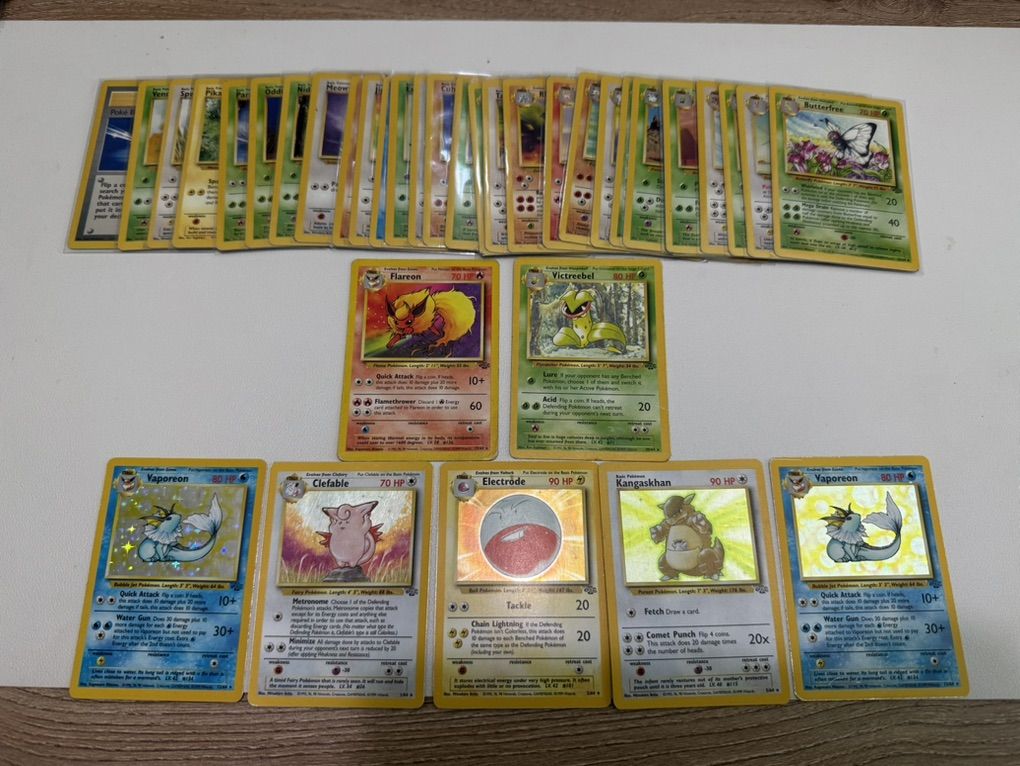 Vintage Pokémon Jungle Lot