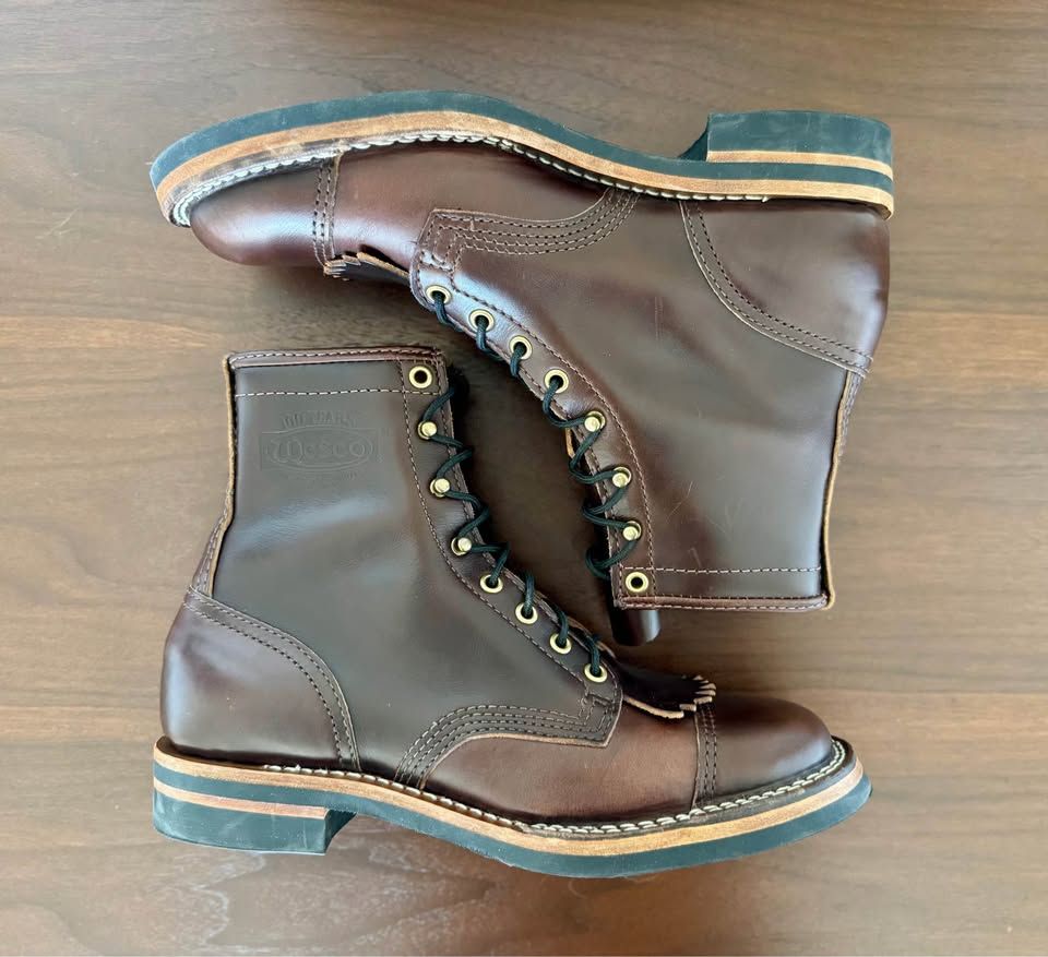 Wesco Hendrik Brown CXL, Size 8 (Fits like 9 US), PNW Boots