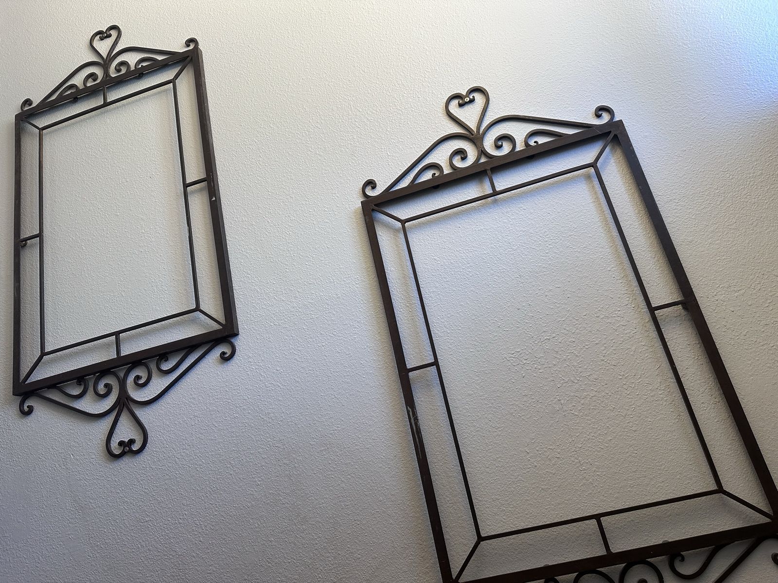 Wrought-iron frames
