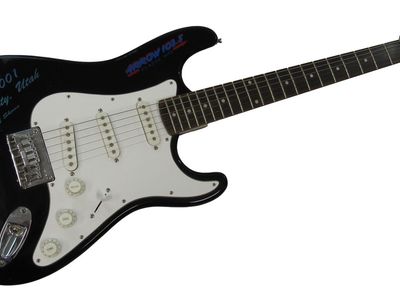Eric Clapton August 1, 2001 SLC Utah Summer of Shows Squire Fender Bullet Guitar