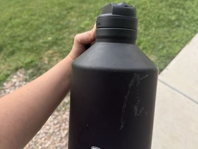Bubba 64oz Insulated Water Bottle Black Matte Stainless Steel Thermal Mug Jug