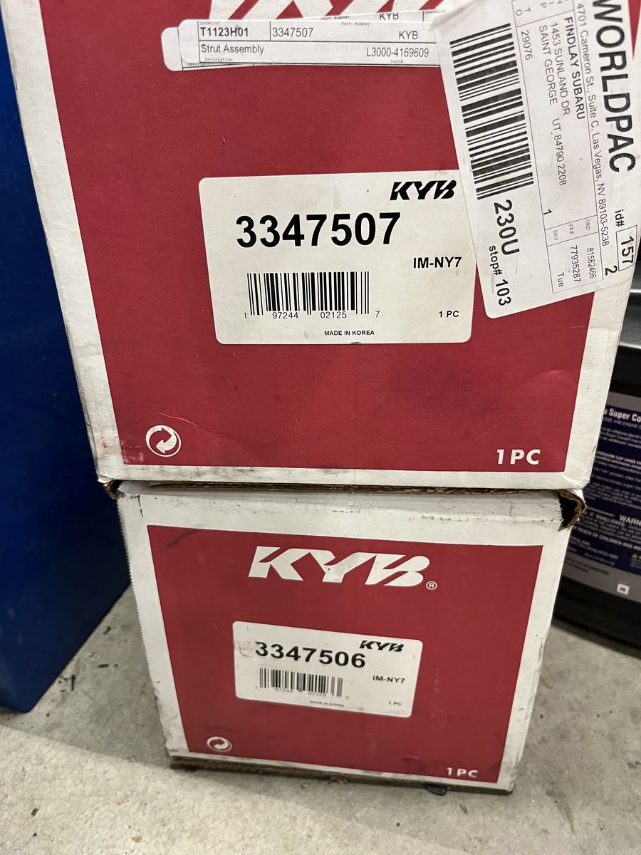 Honda Pilot Front Struts