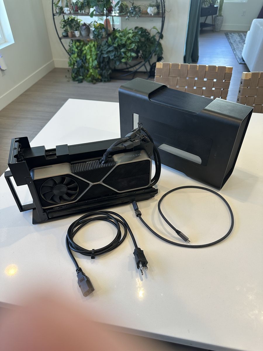 Razer Core V2 eGPU WITH Nvidia RTX 3080 Founder's Edition Graphics Card