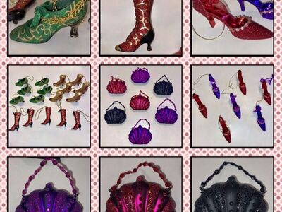 Gorgeous Victorian Christmas Ornament Collection - 31 Piece Set