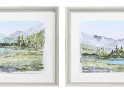 Uttermost Plein Air Reservoir Prints – Set of 2