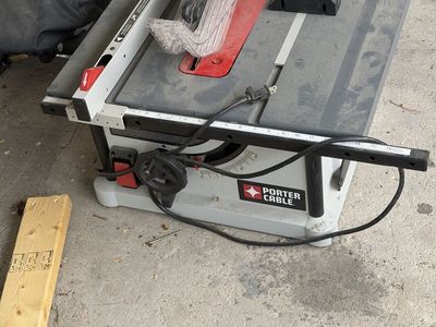 Porter cable 10’ table saw