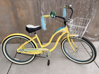 Schwinn Electra - Scarlet (custom cruiser)