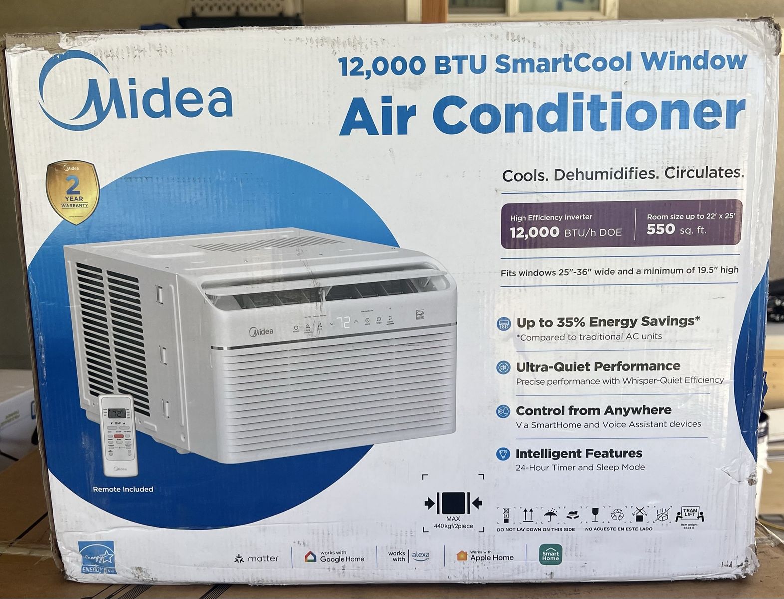Midea window air conditioner