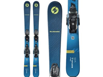 2025 Blizzard Rustler Twin Jr w/ Marker FDT Jr 7.0 Demo Bindings