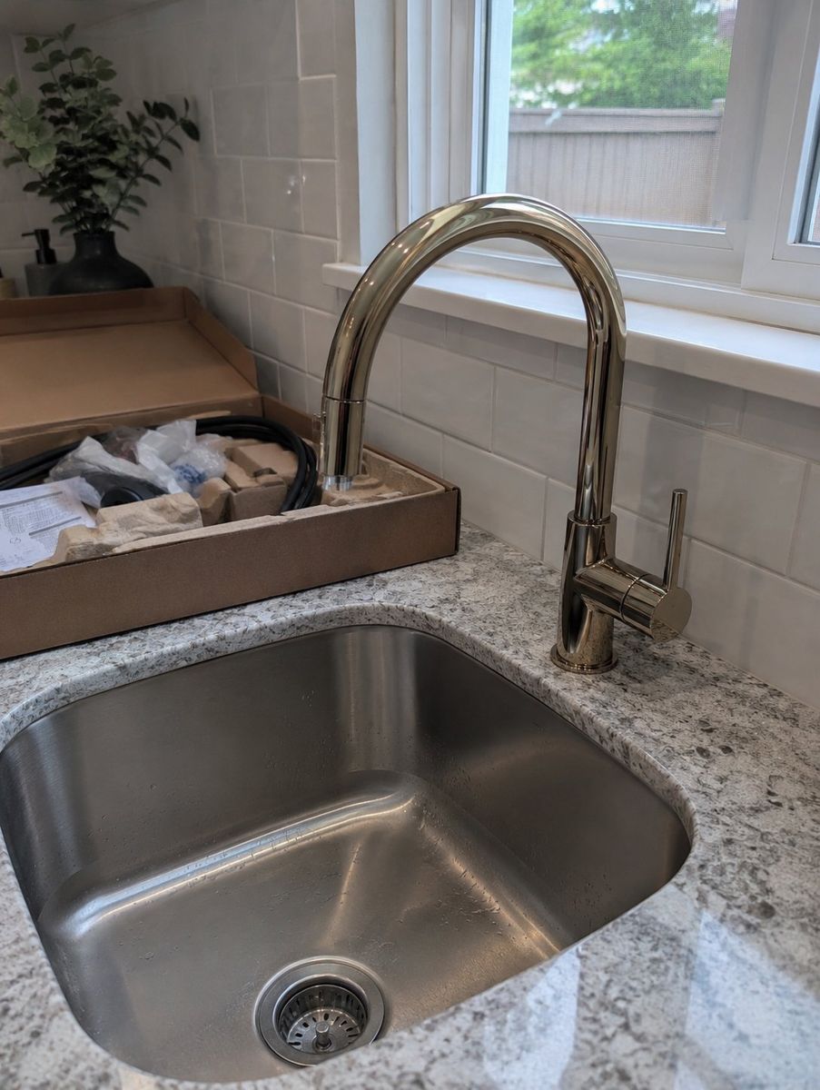 brizzo kitchen faucet odin series