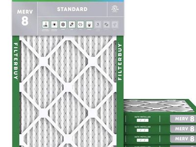 Filterbuy 14x30x1 Air Filters – MERV 8