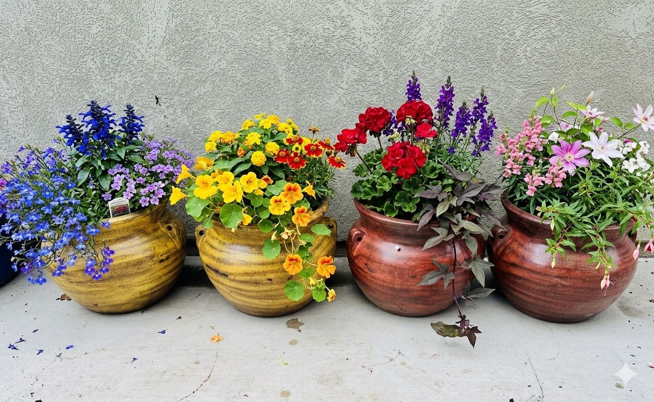 Mexican Clay Planter Pots