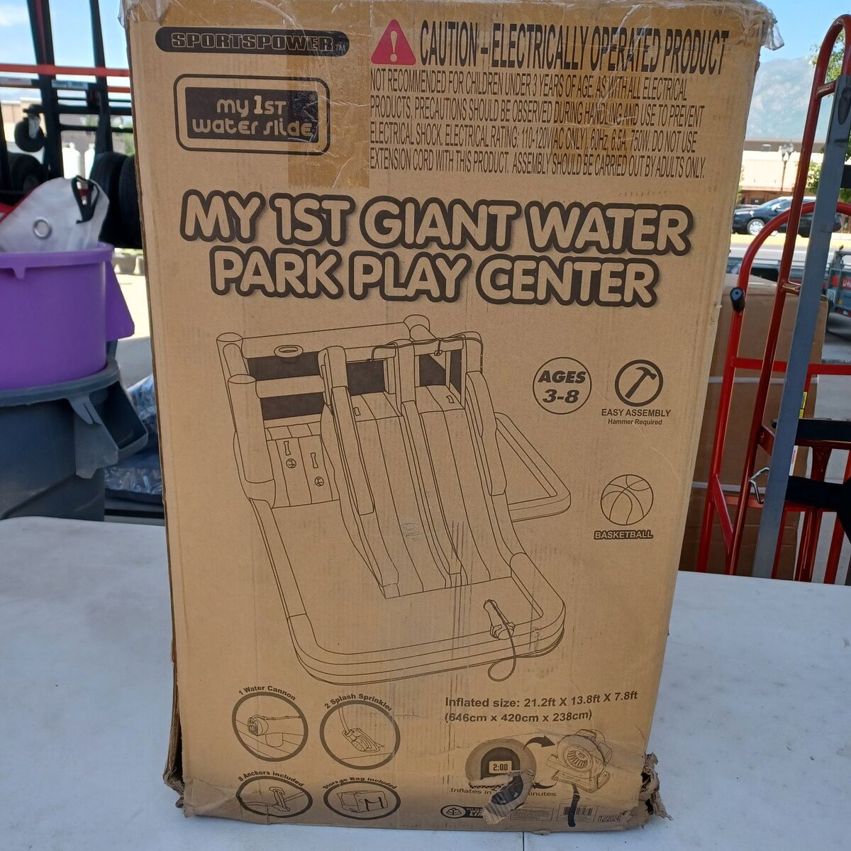 water park play center
