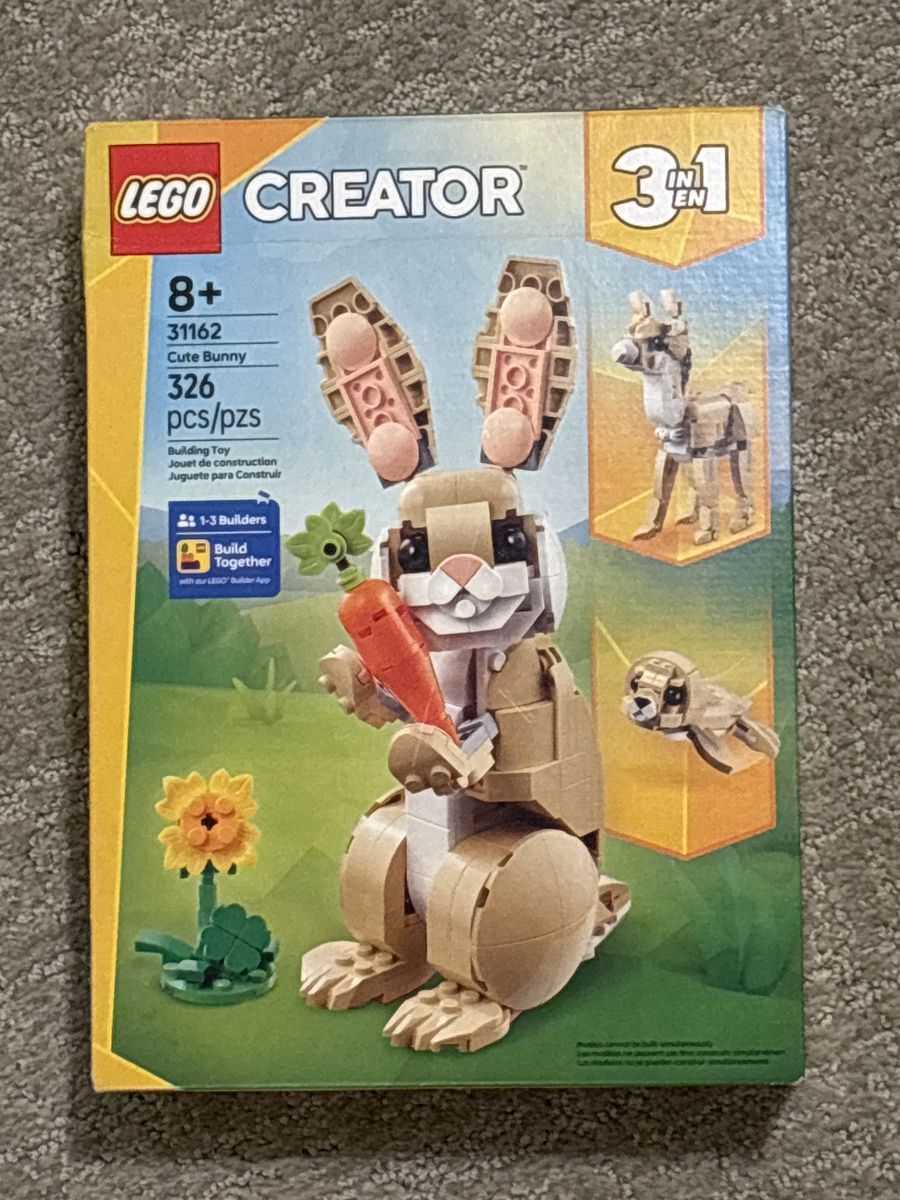 Cute Bunny 3 in 1 - LEGO Creator