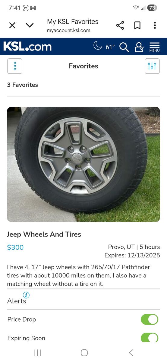 Jeep Tires and Rims