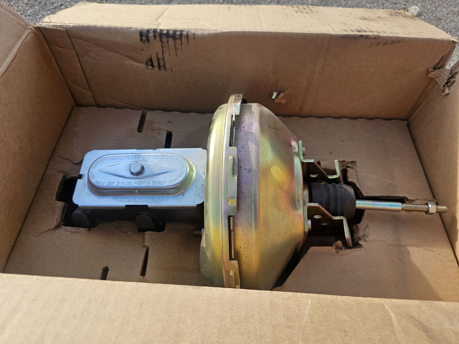 1971-1981 Camero 9" Booster and master cylinder