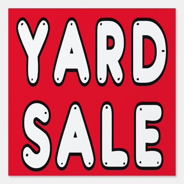 Yard sale