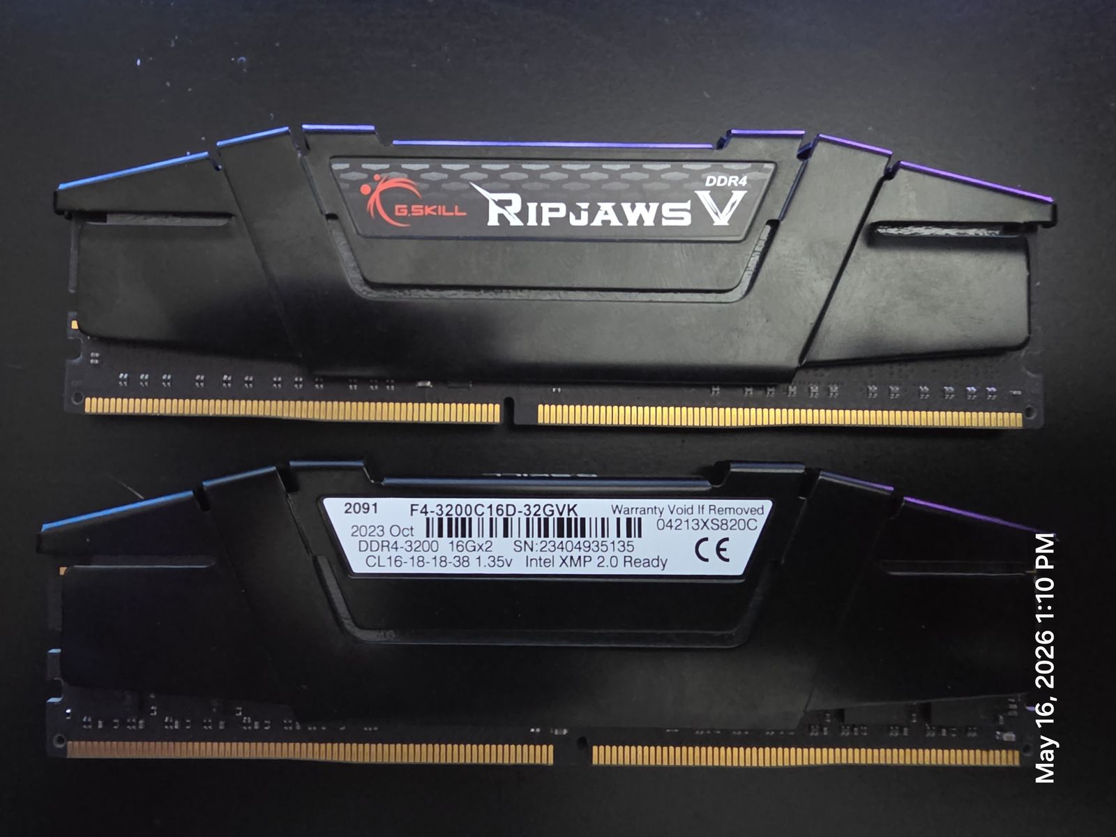 32GB DDR4 3200 Desktop RAM (2x16)