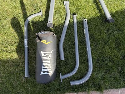 Lightly used punching bag for sale.