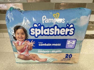 Pampers Splashers Swim Diapers 2-3