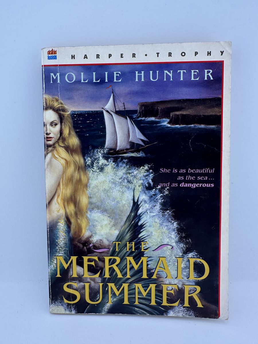 The Mermaid Summer Mollie Hunter PB Harper Trophy 1990 Fantasy Vintage
