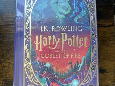 Harry Potter and the Goblet of Fire special Illustrated Edition by Karl James Mountford Brand new never opened.