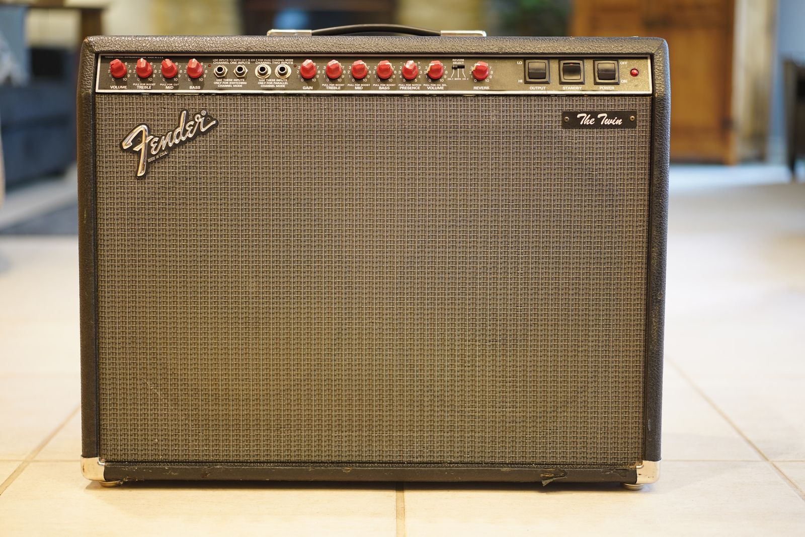 Fender Twin 100W 2x12 Tube Amplifier - Made in USA
