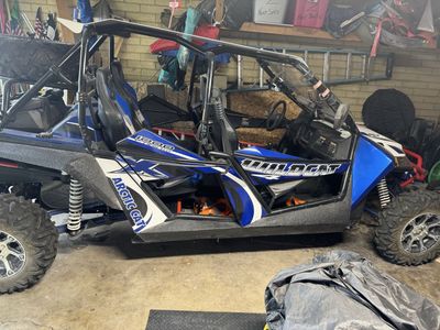 2014 Arctic Cat Wildcat 1000 Side-by-Side UTV - Blue/White