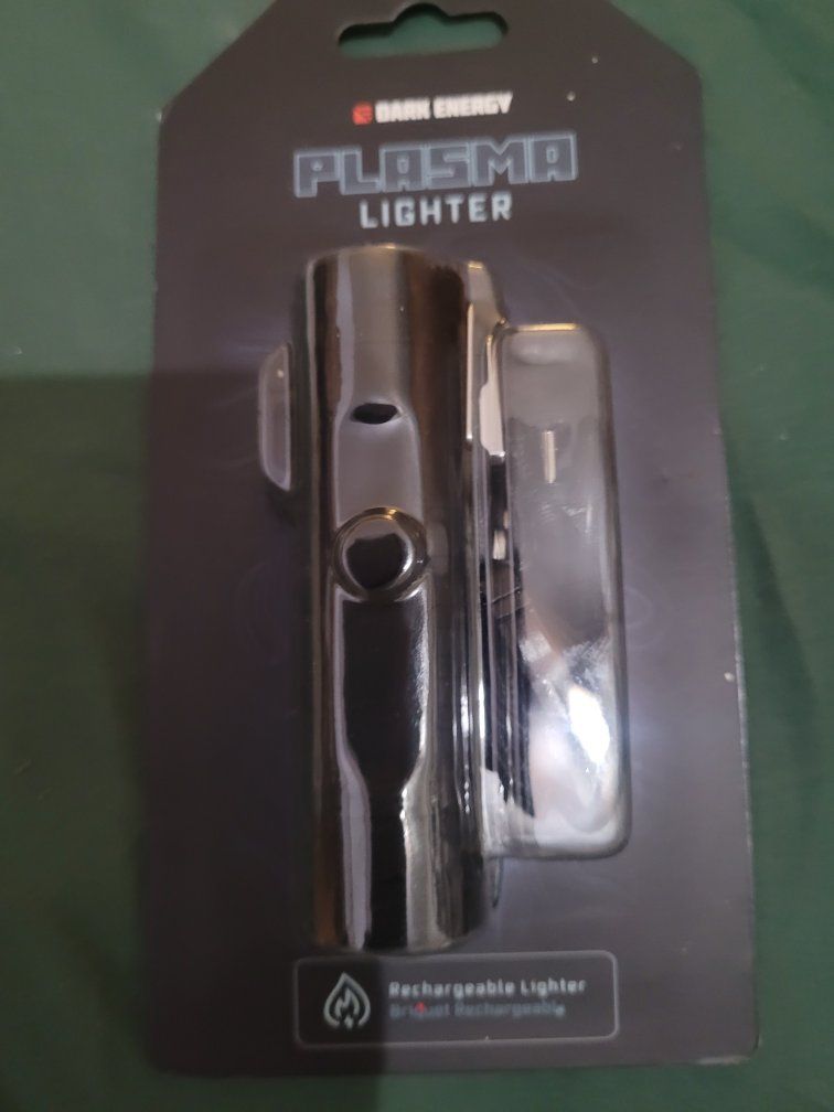 Dark Energy Plasma Lighter Dual-Arc Waterproof with 120 Lumen Flashlight