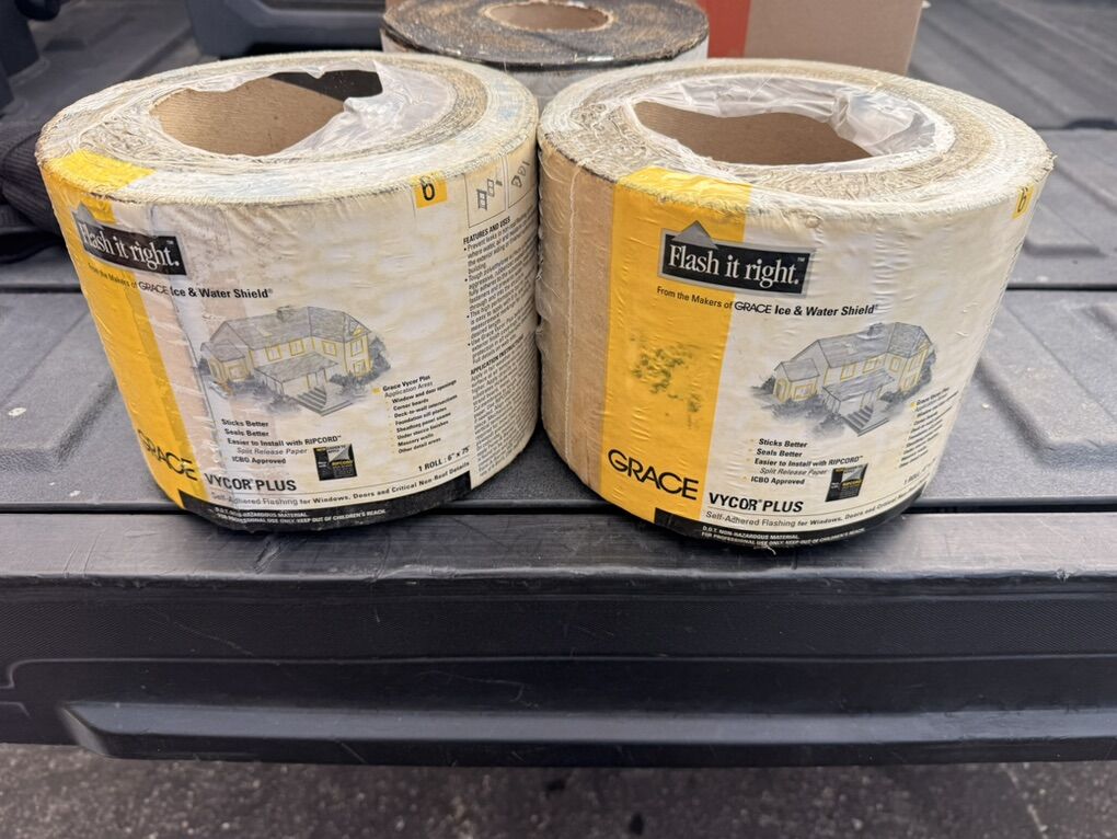Grace 6 X75 Vycor Flashing Tape Door/Window Wrap