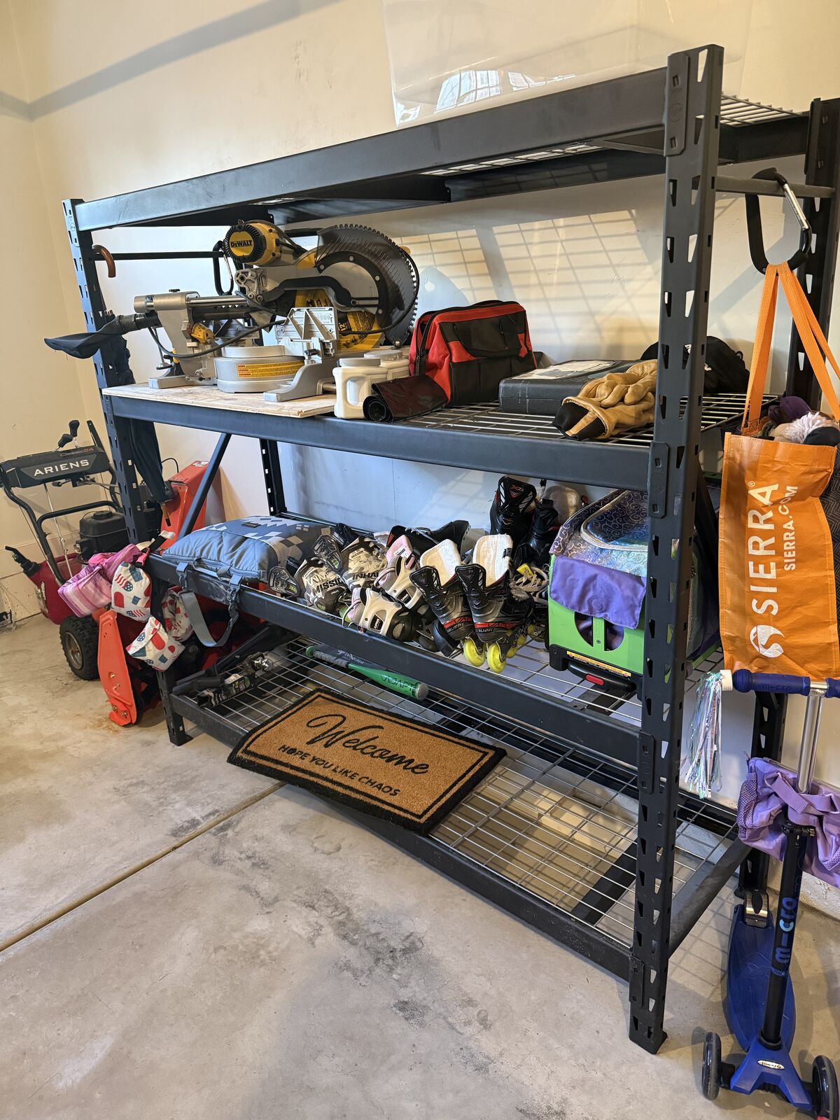Lowes Garage Rack (Fully assembled)